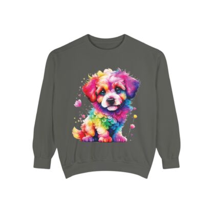 Colorful Puppy Sweatshirt - Image 5