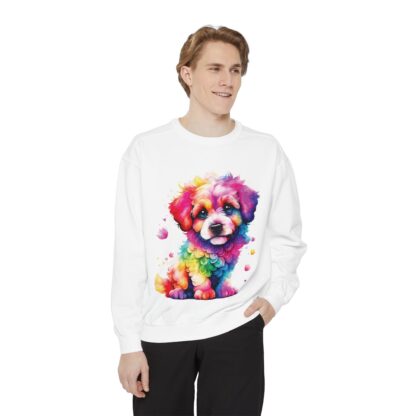 Colorful Puppy Sweatshirt - Image 3