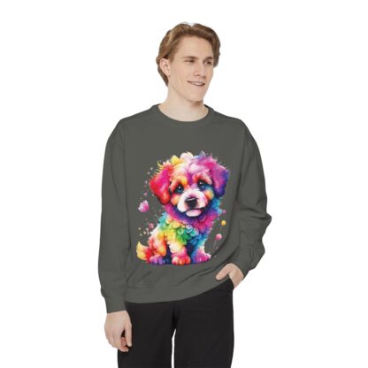 Colorful Puppy Sweatshirt - Image 7